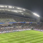 初めての日本代表サッカー試合観戦！迫力満点で大興奮