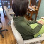 動きと軽やかさでナチュラルなスタイル【 くびれショートボブ 】